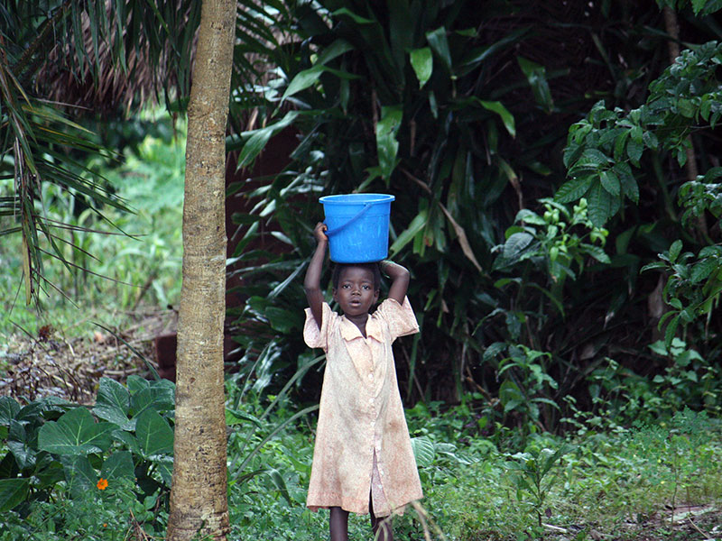 Ausencia de niñez en el Congo